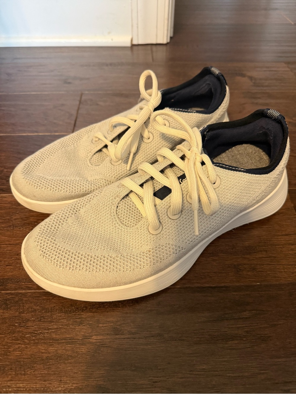 Allbirds Men’s Knit Lace-Up Sneakers Size 10 Lightweight Comfort Shoes - Picture 4 of 12